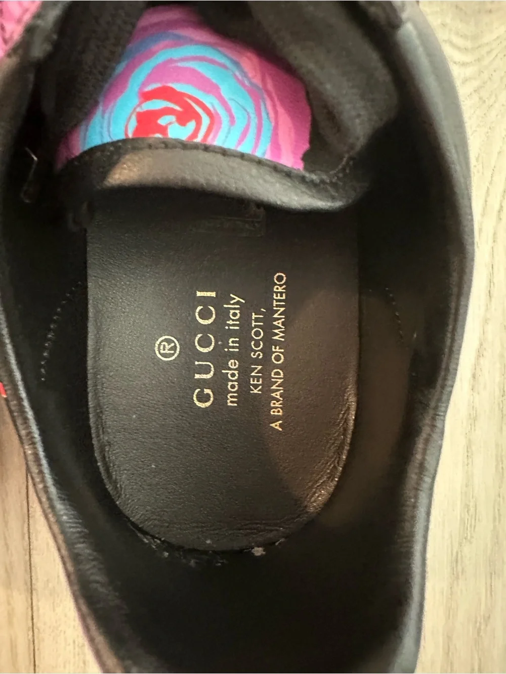Gucci x Ken Scott Infinity Jenni 50 Floral Sneakers Size 38